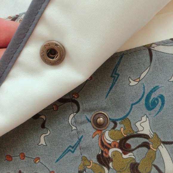 Japanese fabric wallet. NWOT - Picture 3 of 9